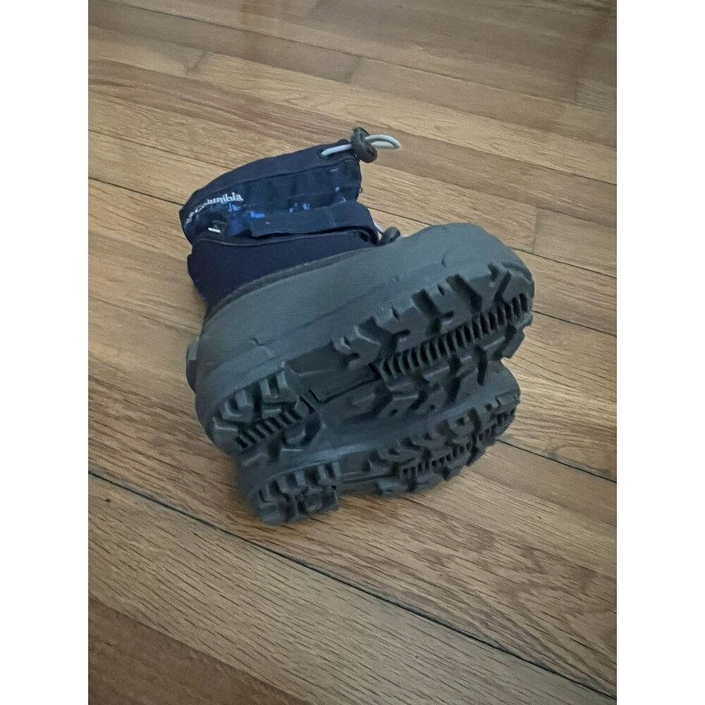 Columbia Toddler Powderbug Plus ll Waterproof Winter Snow BootsBlue Gray Size 6 - Picture 6 of 7